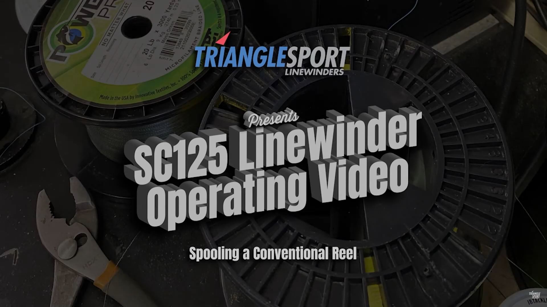 Setup & Spooling a Conventional Reel
